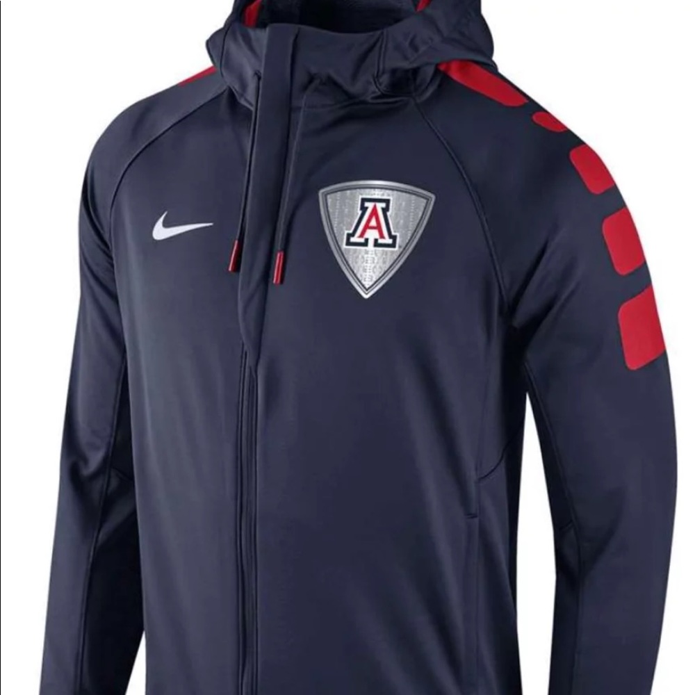 🏀ARIZONA WILDCATS BBALL ZIP UP HOODIE L🏀